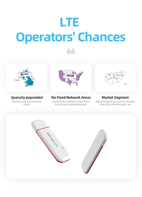 Карта данных маршрутизатора 4G Wifi донгла USB 4G Cat3 Cat4 150Mbps