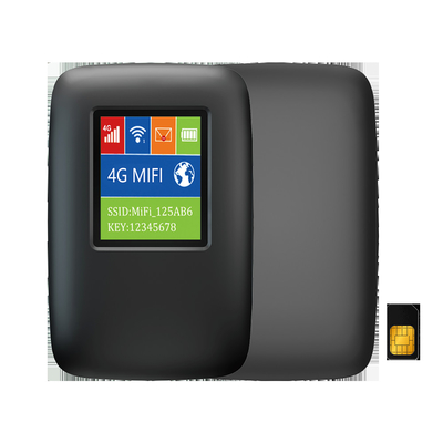 Точка доступа маршрутизатора 150Mbps 4G мобильная WiFi 2700mAh-3000mAh 4G Lte MiFi 15 приборов с экраном LCD