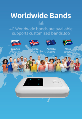 Точка доступа кармана маршрутизатора 3G 300mbps 4G LTE MiFi беспроводная с SIM-картой