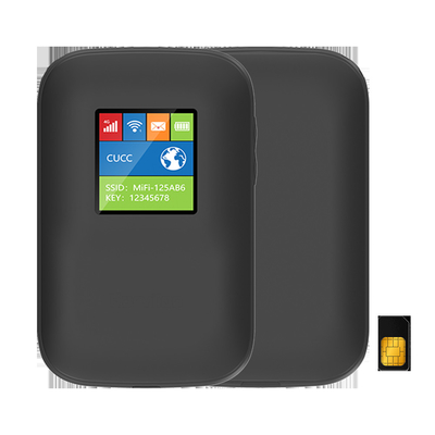 маршрутизатор 2700mAh-3000mAh мобильный 4G с чернотой экрана открыл
