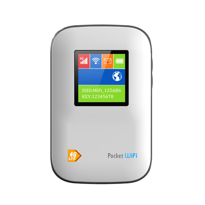 Маршрутизатор 4G MIFI мобильный с модемом WiFi кармана экрана 2700mAh-3000mAh открыл