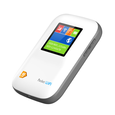 Маршрутизатор 4G MIFI мобильный с модемом WiFi кармана экрана 2700mAh-3000mAh открыл