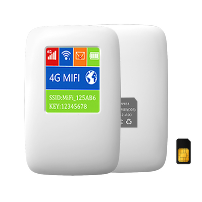 Точка доступа маршрутизатора WIFI 3000mAh 4G LTE беспроводная MiFi с диапазоном экрана LCD международным