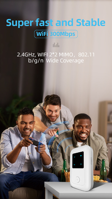 Маршрутизатор 4G WiFi кармана оператора телекоммуникаций со слотом SIM-карты