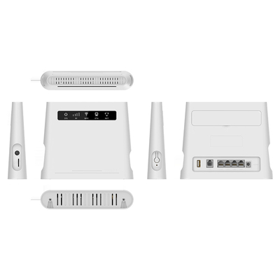 Комплексирование Wifi 6 несущей маршрутизатора VOLTE TR069 11AC RJ11 дома набора микросхем 4G CPE ZTE Cat6 LTE
