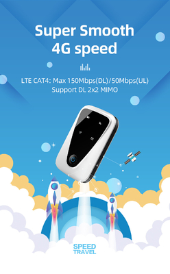 Портативный модем маршрутизатора 4G 150Mbps мобильный широкополосный беспроводной MIFI WIFI мобильный