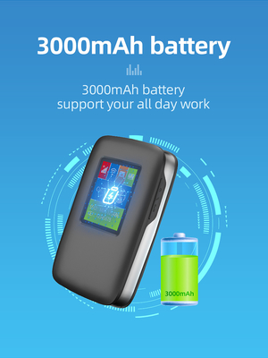 Точка доступа маршрутизатора 150Mbps 4G мобильная WiFi 2700mAh-3000mAh 4G Lte MiFi 15 приборов с экраном LCD